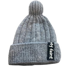 My Faint Grey Beanie Unisex One Size